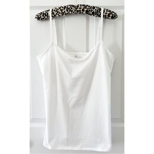 New York & Co White Tank Top Camisole Top Adjustable Straps SZ Lg CN9900…